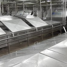 Linee automatica di salamoia e raffreddamento mozzarella, serie "BL"