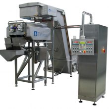 Sistemi automatici di caricamento, conteggio e pesatura delle mozzarelle per alimentare macchine confezionatrici