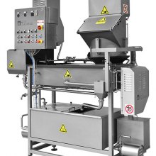 FORTWÄHREND BESCHICKABERE KOCH-, UND KNETMASCHINE MOD. SP11